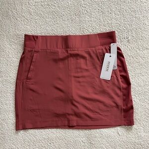 RBX Dusty Rose active Athletic mini Skirt with shorts